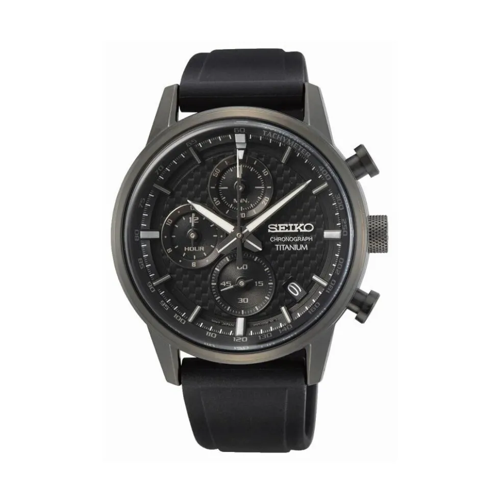 Montre Seiko Sport Titane Noir