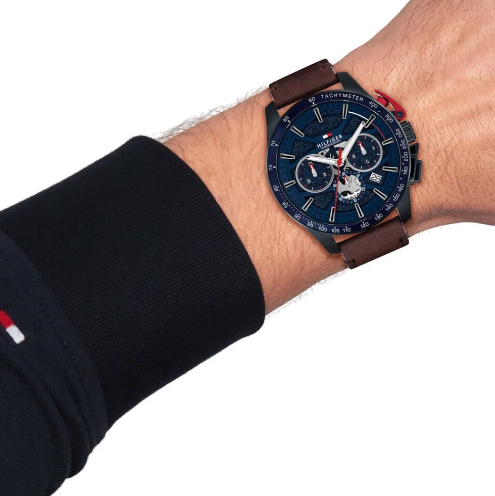 Montre Tommy Hilfiger Bank Bleu