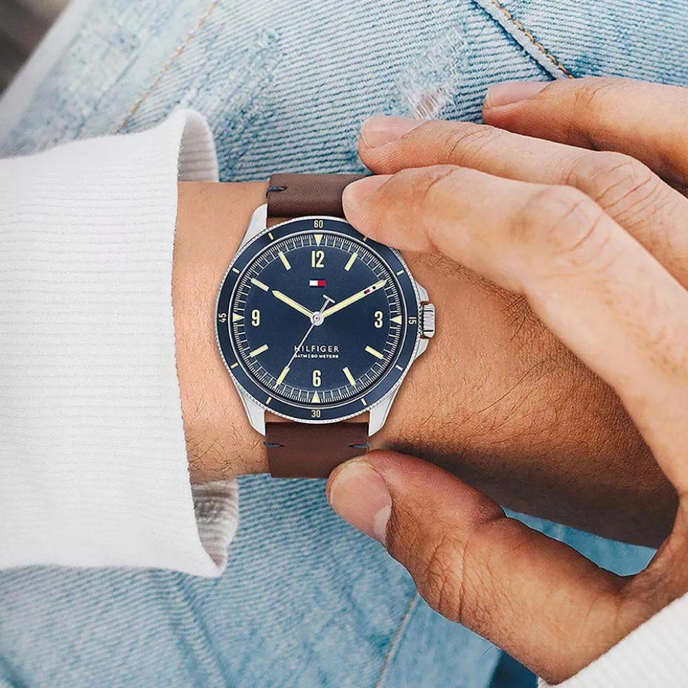 Montre Tommy Hilfiger Maverick Bleu