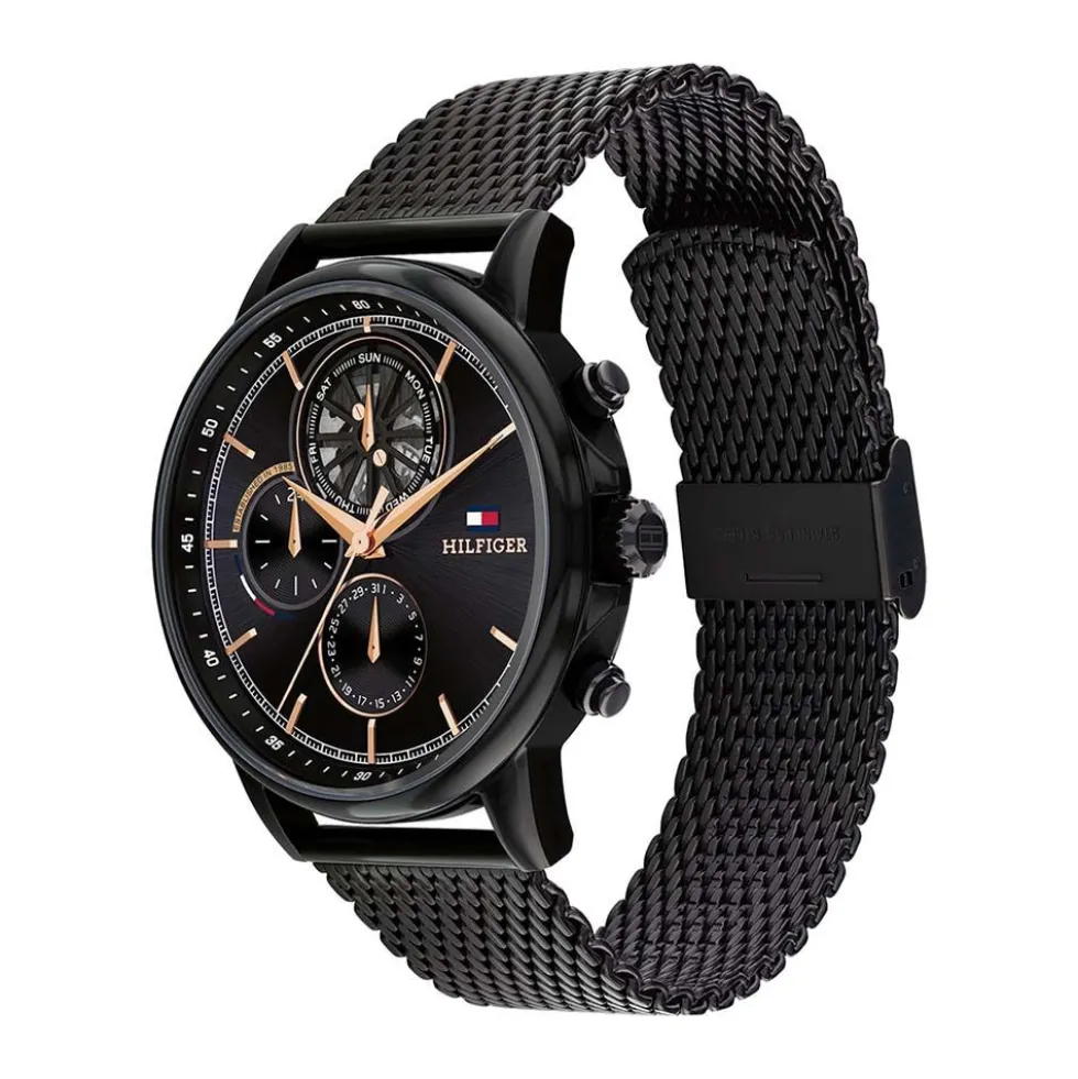 Montre Tommy Hilfiger Stewart Noir