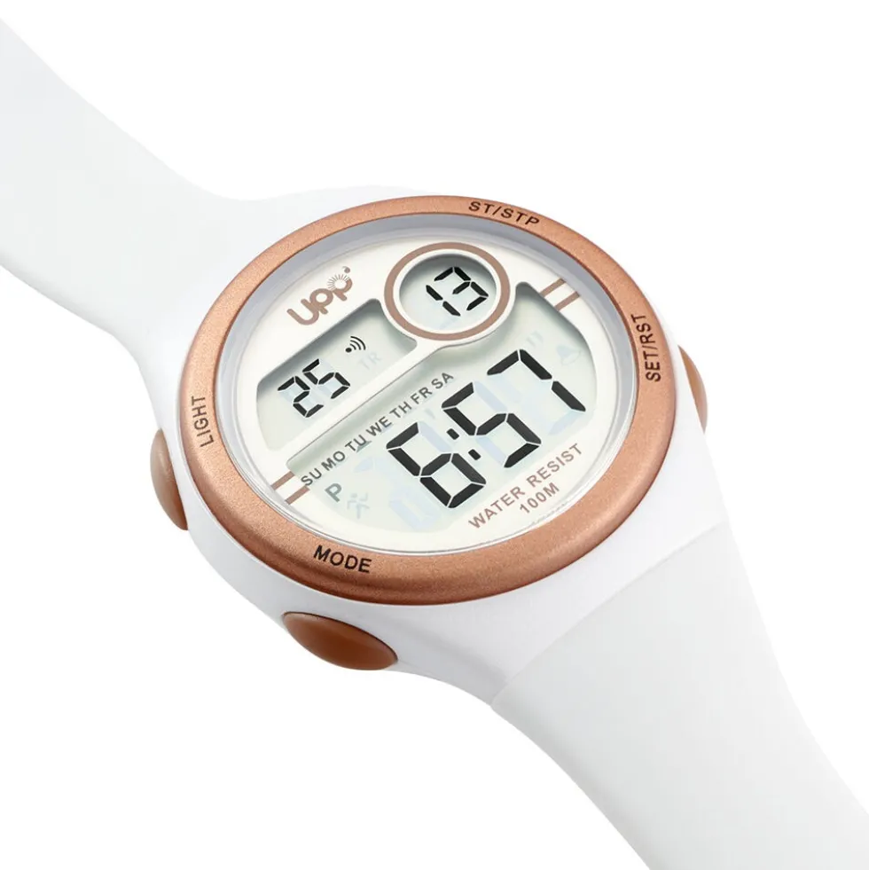 Montre Upp Digi Loop Blanc