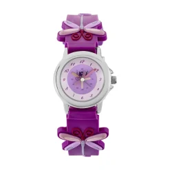 Montre Upp Libellule Violet Et Rose