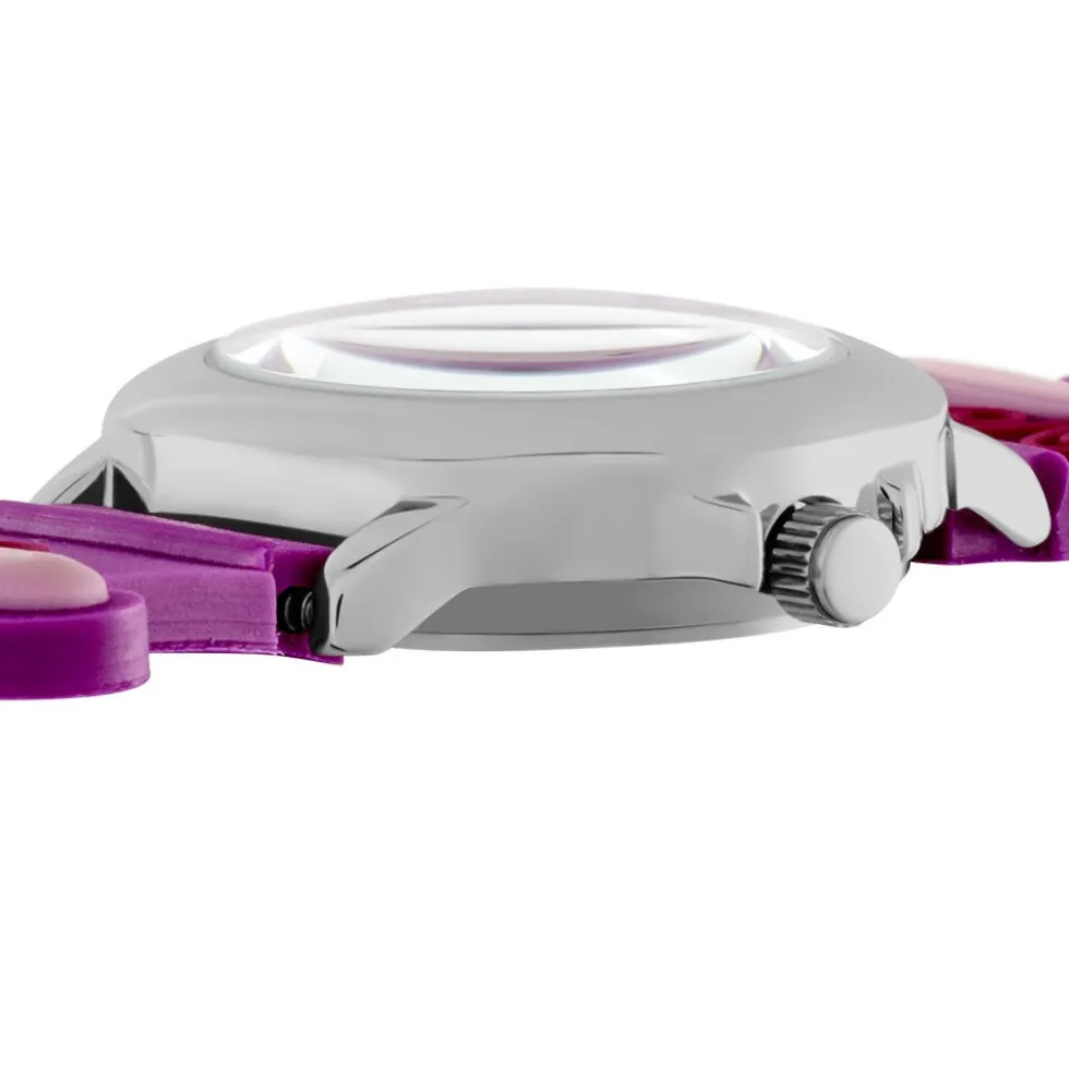 Montre Upp Libellule Violet Et Rose