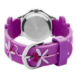 Montre Upp Libellule Violet Et Rose