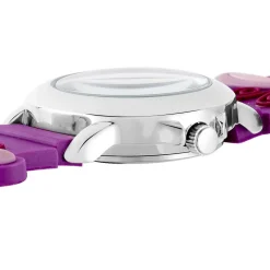 Montre Upp Libellule Violet Et Rose