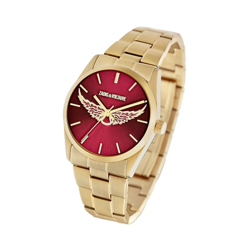 Montre Zadig Et Voltaire Zadig 36 Bordeaux
