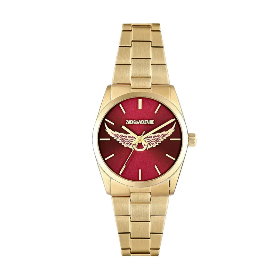 Montre Zadig Et Voltaire Zadig 36 Bordeaux