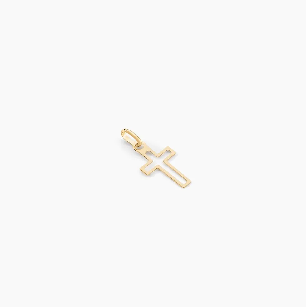 Pendentif Aimee Croix Or Jaune