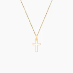 Pendentif Aimee Croix Or Jaune
