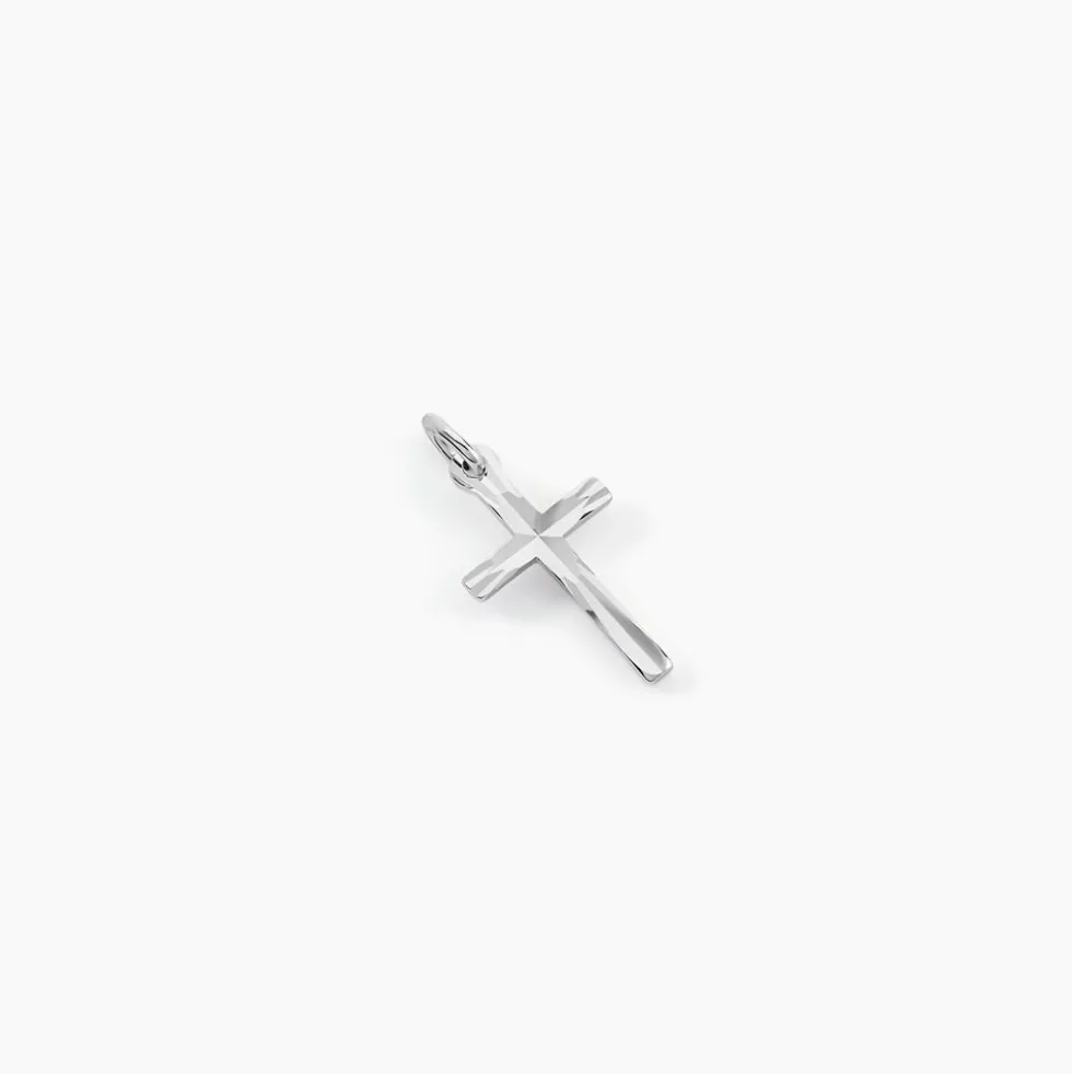 Pendentif Aisse Argent Blanc