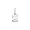 Pendentif Aliona Or Blanc Diamant