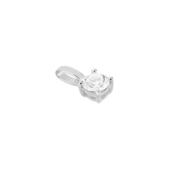 Pendentif Aliona Or Blanc Diamant