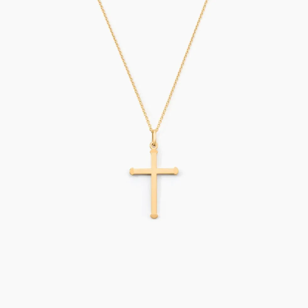 Pendentif Alyssa Croix Or Jaune