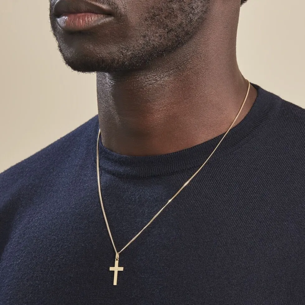 Pendentif Amaelle Croix Or Jaune