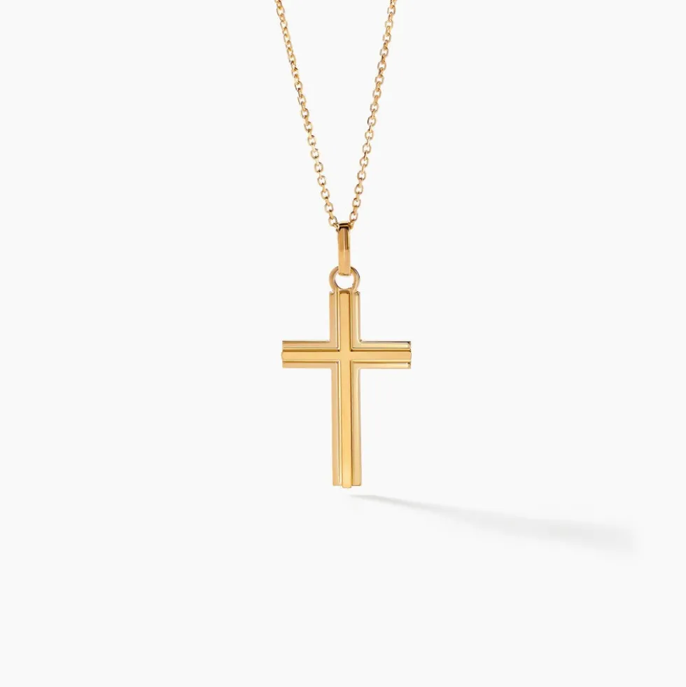 Pendentif Amaelle Croix Or Jaune