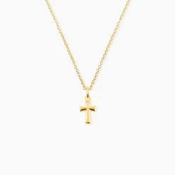 Pendentif Annabel Croix Or Jaune