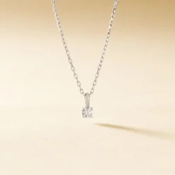 Pendentif Aphrodite Or Blanc Diamant