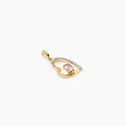 Pendentif Arduinna Or Jaune Améthyste