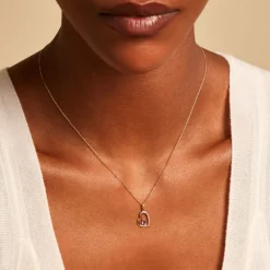 Pendentif Arduinna Or Jaune Améthyste
