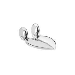 Pendentif Axelia Argent Blanc