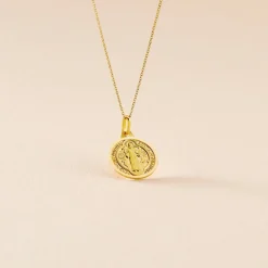 Pendentif Benoit Or Jaune