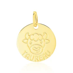 Pendentif Bergonia Zodiaque Or Jaune