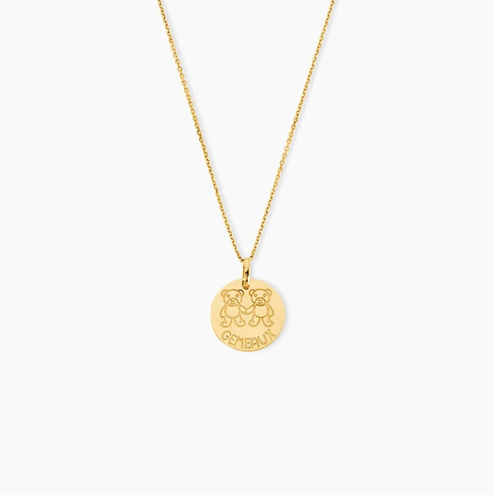 Pendentif Bergonia Zodiaque Or Jaune