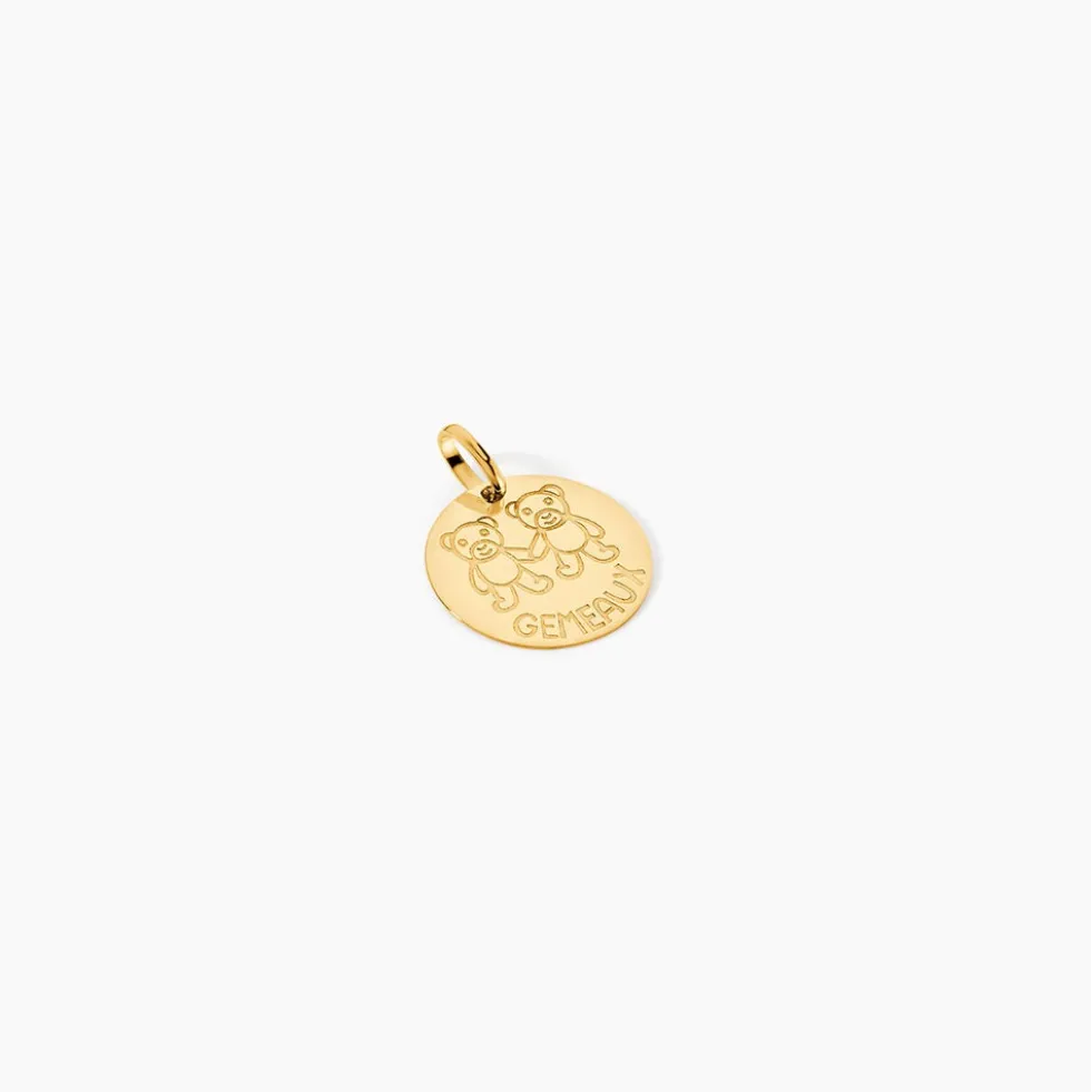 Pendentif Bergonia Zodiaque Or Jaune