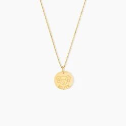Pendentif Bergonia Zodiaque Or Jaune