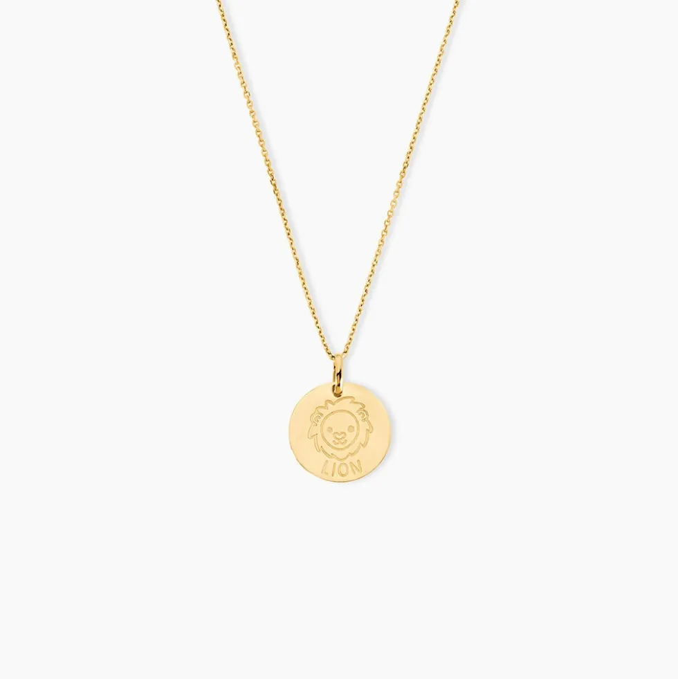 Pendentif Bergonia Zodiaque Or Jaune