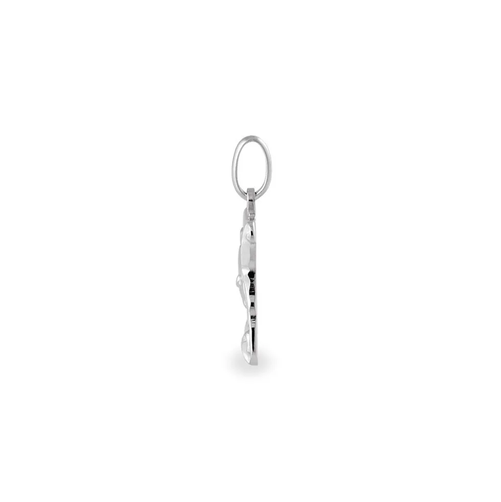 Pendentif Djaida Argent Blanc