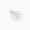 Pendentif Efiso Argent Blanc