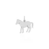 Pendentif Eitan Argent Blanc