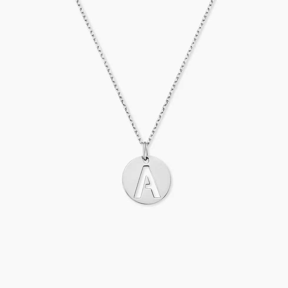 Pendentif Elio A Argent Blanc
