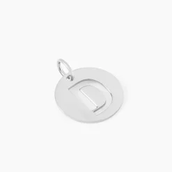 Pendentif Elio D Argent Blanc