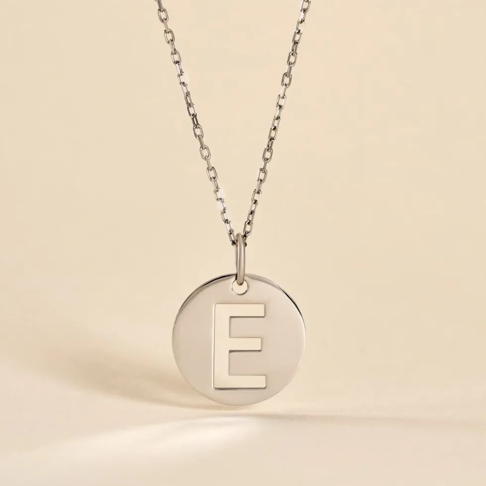 Pendentif Elio E Argent Blanc