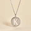Pendentif Elio K Argent Blanc