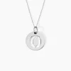 Pendentif Elio O Argent Blanc
