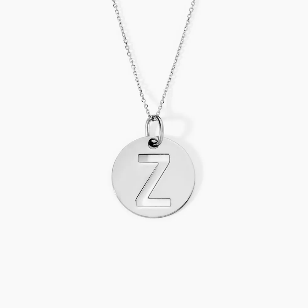 Pendentif Elio Z Argent Blanc
