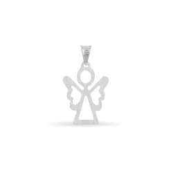 Pendentif Estrellita Ange Or Blanc