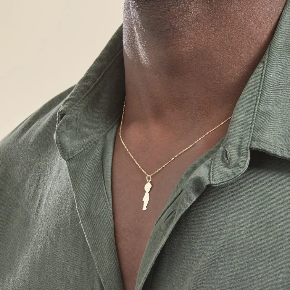 Pendentif Estrellita Garcon Or Jaune