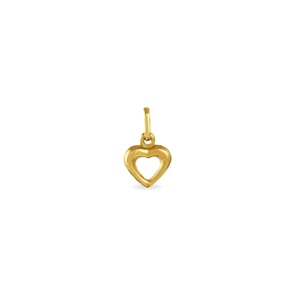 Pendentif Eudocie Coeur Bombe Or Jaune
