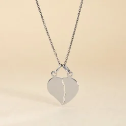 Pendentif Eudocie Or Blanc