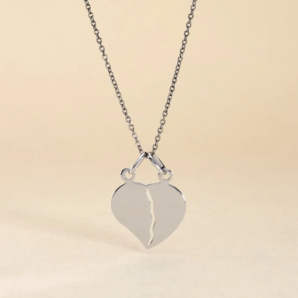 Pendentif Eudocie Or Blanc