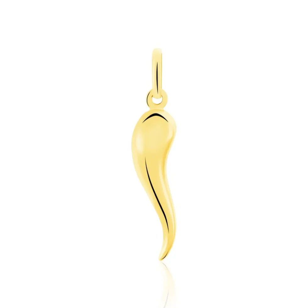Pendentif Felicette Corne Abondance Or Jaune