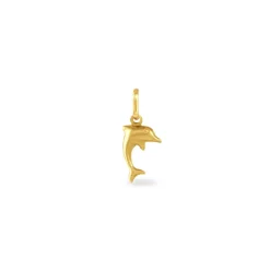 Pendentif Haizia Dauphin Or Jaune