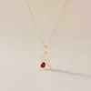 Pendentif Helidie Coccinelle Lettre Or Jaune