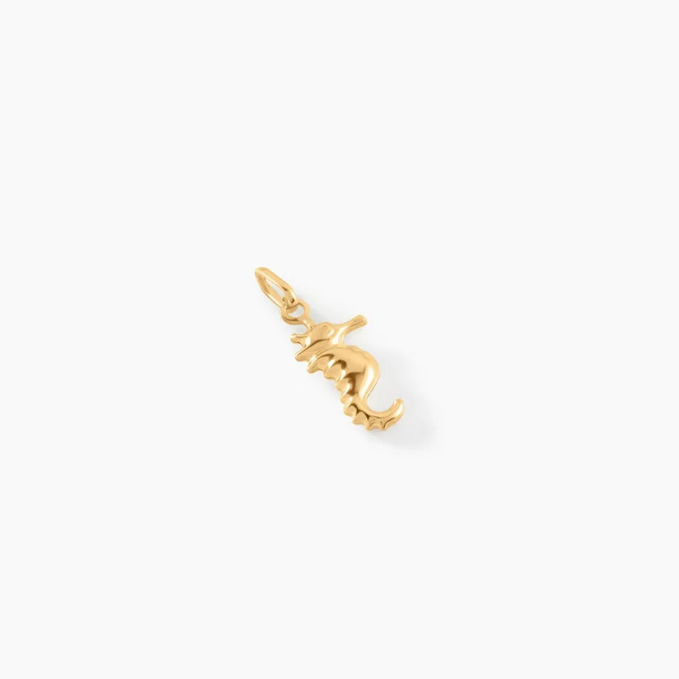 Pendentif Illide Hippocampe Or Jaune