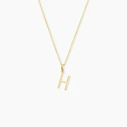 Pendentif Ionia Lettre Or Jaune