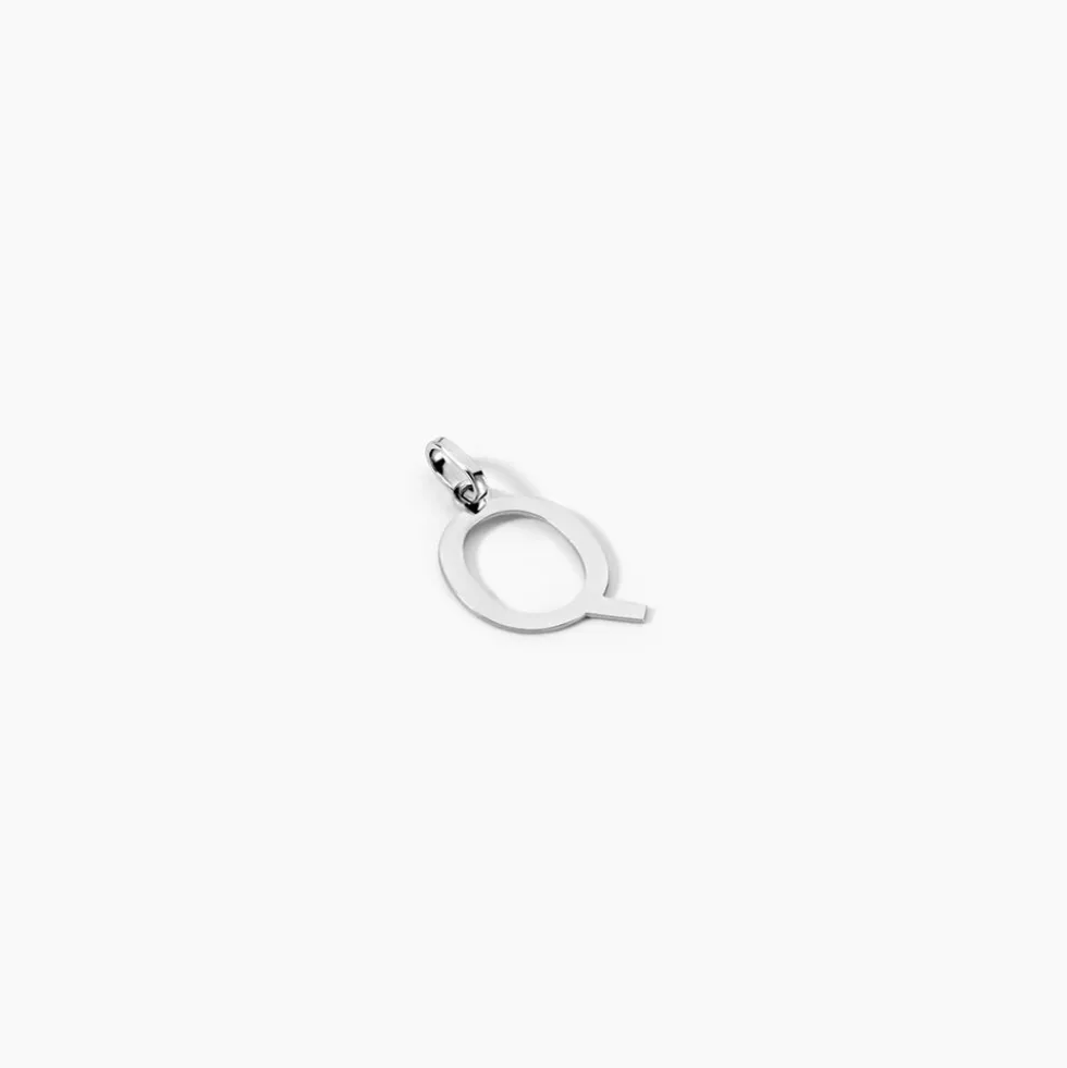 Pendentif Ionia Lettre Or Blanc
